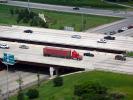 Tex, Container, Semi-trailer truck, Interstate Highway I-290, skyway, expressway, Semi, VCTD01_136