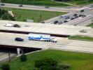 Schaumberg, Illinois, Semi-trailer truck, Interstate Highway I-290, skyway, expressway, Semi, VCTD01_137
