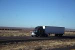 Interstate Highway I-40, Roadway, Road, (Route-66), Semi-trailer truck, Semi, VCTD01_169