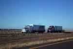 Interstate Highway I-40, Roadway, Road, (Route-66), Semi-trailer truck, Semi, VCTD01_170