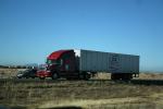 Interstate Highway I-40, Roadway, Road, (Route-66), Semi-trailer truck, Semi, VCTD01_172