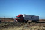 Volvo, Interstate Highway I-40, Roadway, Road, (Route-66), Semi-trailer truck, Semi, VCTD01_176
