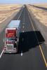 Peterbilt, Interstate Highway I-40, Roadway, Road, (Route-66), Semi-trailer truck, Semi, VCTD01_180