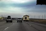 Oversize Load,, Wideload, Trailer Home, Interstate Highway I-5, near Grapevine, California