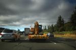 Oversize Load, Truck, Hiwy 101, Marin County, California, VCTD01_265