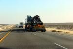 Oversize Load, crawler crane, highway, road, VCTD02_024