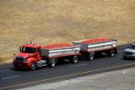 Tomato Truck, semi, Interstate Highway I-5, near Newman, VCTD02_100