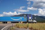 Semi Trailer Truck, Amazon Prime Transportation, US Route 50, Highway, Road, VCTD02_276