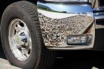 Chrome Bumper Reflection, tire, Chevrolet Silverado 2500HD Crew Cab, Pickup Truck, VCTD03_033