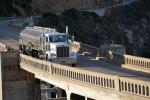 Peterbilt Semi, Tanker Truck, Bixby Bridge, Big Sur, PCH, VCTD03_035