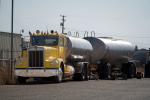 Gas Tanker Truck, Kenworth Semi Trailer, Asphalt Oil, Porterville Municipal Airport, PTV, VCTD03_059