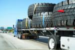 Oversize Tire Load, Semi Truck, VCTD03_111