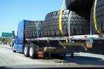 Oversize Tire Load, Semi Truck, VCTD03_112