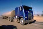 Freightliner, Semi-trailer, cabover semi trailer truck, Western Kern County