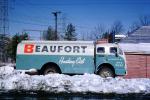 White Motor Company Tank Truck, Beaufort Fuel Company, Livingston New Jersey, 1950s