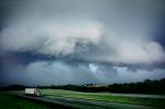 Storm Clouds, Rain, Interstate, Stormy, Semi-trailer truck, Semi, VCTV02P06_03