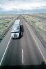 Interstate Highway I-40 looking west, Semi-trailer truck, Semi, VCTV02P08_05