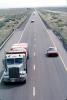 Freightliner, Interstate Highway I-40 looking west, Semi-trailer truck, Semi, VCTV02P08_11