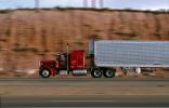 WDW Trucking Company, Kenworth, Interstate Highway I-40, Gallup, VCTV02P09_18.0568