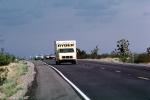 Ryder Truck head-on on an Arizona Highway
