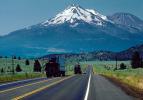 Mount Shasta, US Highway-97, Semi-trailer truck, Semi, VCTV02P15_09.0568