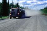 International Truck, Dirt Road, south of Glen Allen, Highway-4, Gas Tanker Truck, Gasoline, Fuel, unpaved, VCTV03P05_01B