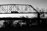 Chester Bridge, Route-51, Illinois Route 150, Perryville, Missouri, Chester, Illinois, Semi-trailer truck, Semi, VCTV03P06_03BW