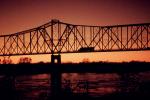 Chester Bridge, Route-51, Illinois Route 150, Perryville, Missouri, Chester, Illinois, Semi-trailer truck, Semi, VCTV03P06_06