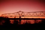 Chester Bridge, Route-51, Illinois Route 150, Perryville, Missouri, Chester, Illinois, Semi-trailer truck, Semi, VCTV03P06_07