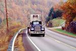 Highway 160, south of Hazard, Mack Truck head-on, country road, Semi-trailer truck, autumn, Semi