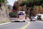 Highway 15, north of Hazard, Freightliner Truck, Breathitt County, Semi-trailer truck, autumn, Semi