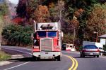 Highway 15, north of Hazard, Freightliner Truck head-on, Breathitt County, Semi-trailer truck, Semi, VCTV03P07_01B