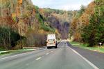 Fall Colors, Autumn, Deciduous Trees, Woodland, Highway 15, north of Hazard