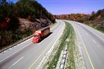 Volvo, Highway 402, north of Hazard, coca-cola, Semi-trailer truck, autumn, Semi
