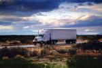 Kenworth, near Alamogordo, highway-54, Semi-trailer truck, Semi