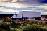 near Alamogordo, road, Kenworth, Highway, Semi-trailer truck, Semi