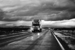 Freightliner, near Alamogordo, highway-54, road, highway, Semi-trailer truck, Semi, VCTV03P10_08BW