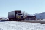 Freightliner, Del Norte, Highway 160, home, house, cold, snow