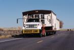GMC, Trailer Home, Oversize Load, Wide Load, north of Shiprock, Highway 160, Road, Roadway