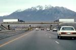 south of Salt Lake City, Interstate Highway I-15, Overpass, Semi-trailer truck, Semi