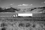 north of Green River, Highway-6, Semi-trailer truck, Semi, VCTV03P14_13BW