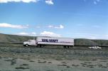 Wal-Mart, east of Green River, Interstate Highway I-70, Semi-trailer truck, Semi, VCTV03P14_15