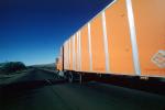 Schneider, Interstate Highway I-15, Semi-trailer truck, Semi trailer