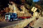 Freightliner cabover, west of Paxton, north fork of the Feather River, VCTV04P02_07