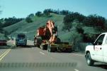 crawler crane, Oversize Load, Highway