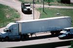Denver, Interstate Highway I-25, Semi-trailer truck, Semi, VCTV04P11_12