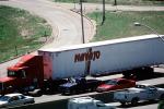 Navajo, Denver, Interstate Highway I-25, Semi-trailer truck, Semi, VCTV04P12_12
