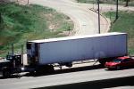 Denver, Interstate Highway I-25, Semi-trailer truck, Semi, VCTV04P13_04