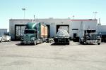 Distribution Center, Semi-trailer truck, Semi, near Las Vegas