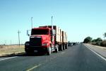 Semi, Freightliner, trailer truck